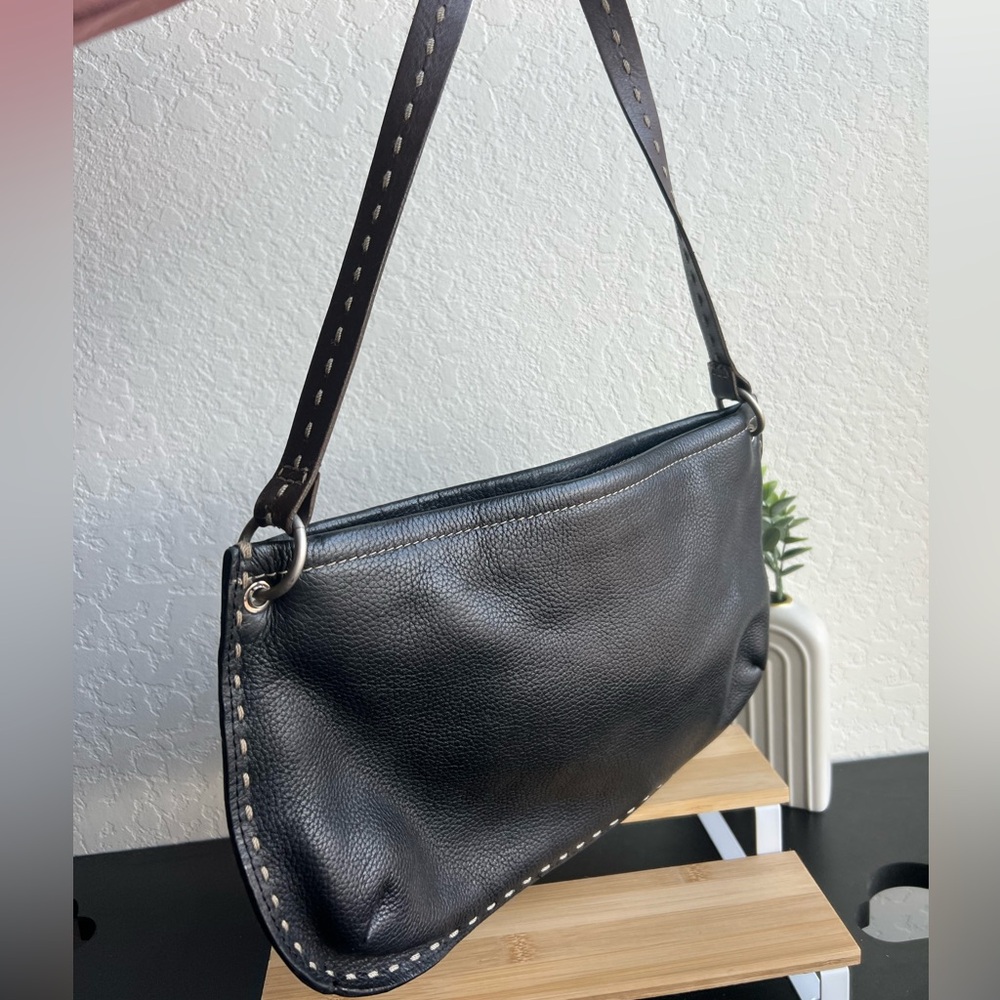 Vintage y2k Gap Leather Shoulder Bag